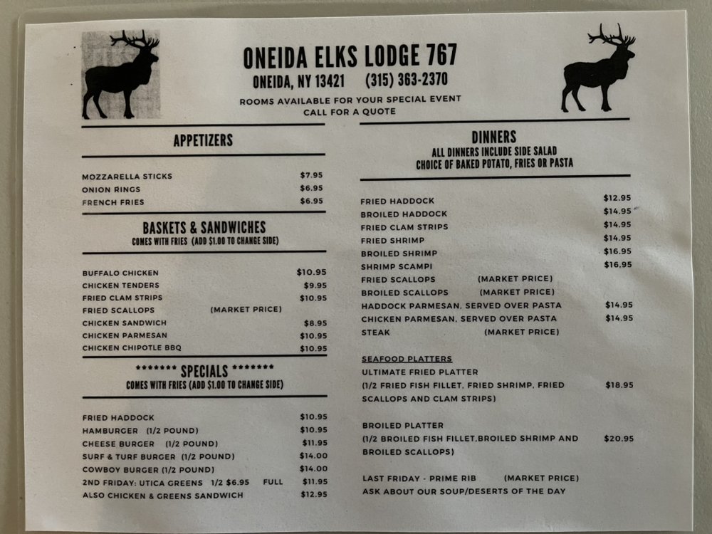 Elks Oneida Lodge 767
