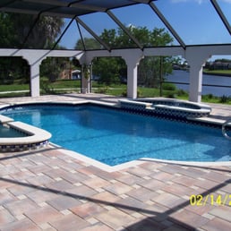 Photos For Sparkling Kleen Pools Spas Yelp Photo Of Sparkling Kleen Pools Spas Sarasota Fl United States Flagstone