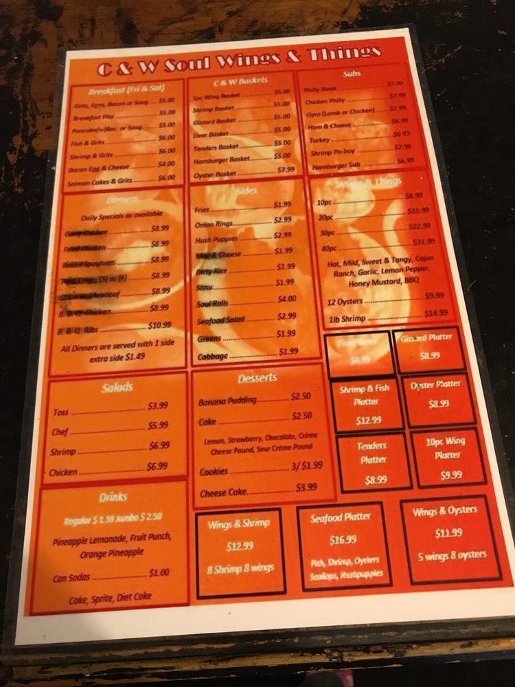 C&W Soul Wings & Things