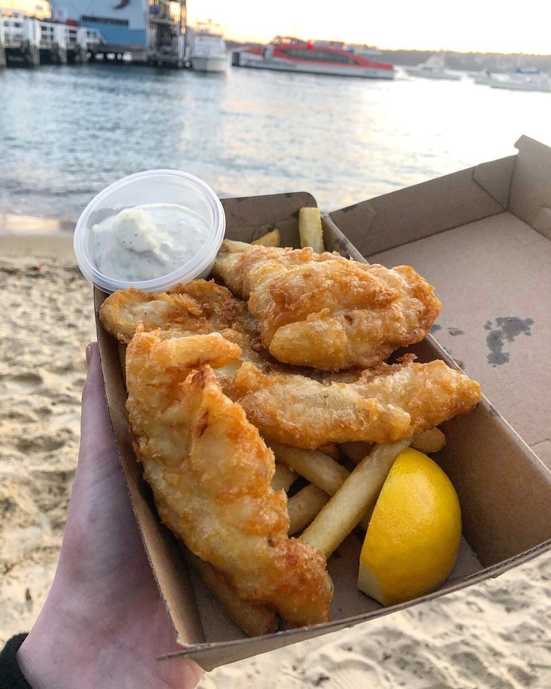 Fish & Chips food from Merimbula to Gosford