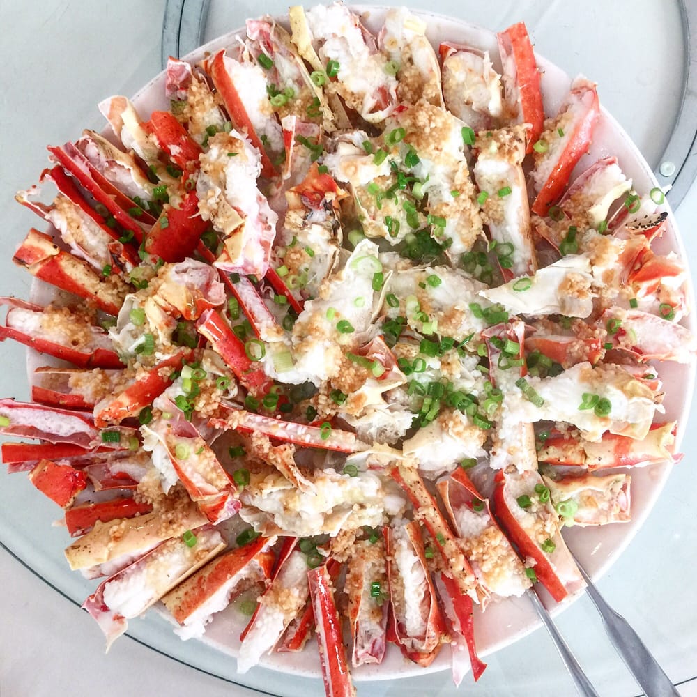 King Crab Leg With Gl Noodles Yelp Photo Of Golden Prince Seafood Chinese Restaurant Markham On Canada King Crab