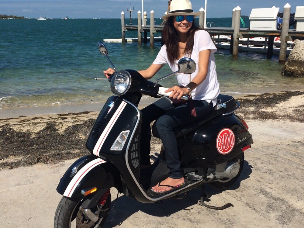 In Key West On Vespa Gts 300 Rode From South Beach Yelp Photo Of Vip Scooters Miami Beach Fl United States In Key West