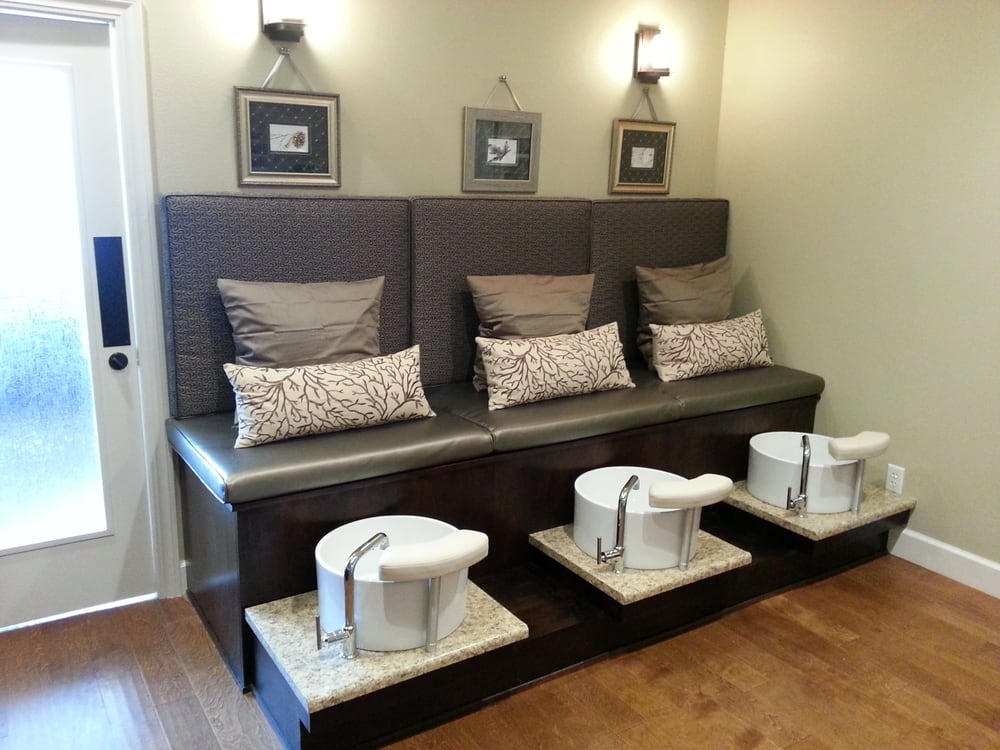 Pedicure Bench Part - 18: Photo Of Tre Salon Spa - Folsom, CA, United States. Custom Pedicure Bench