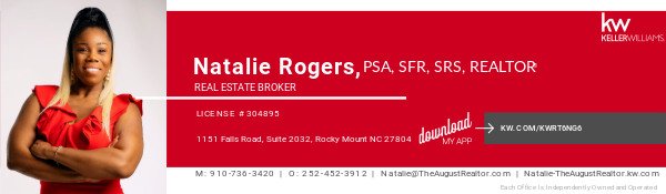 Natalie Rogers -August Realtor powered by Keller Williams Realty