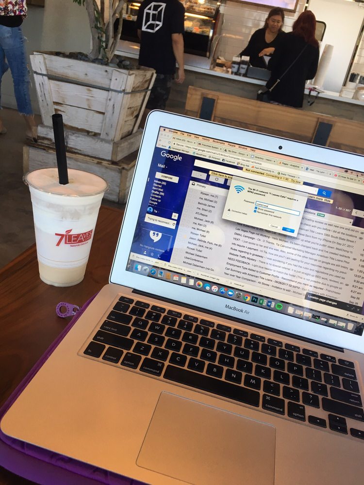 Really excited to come here and work but the wifi didn't