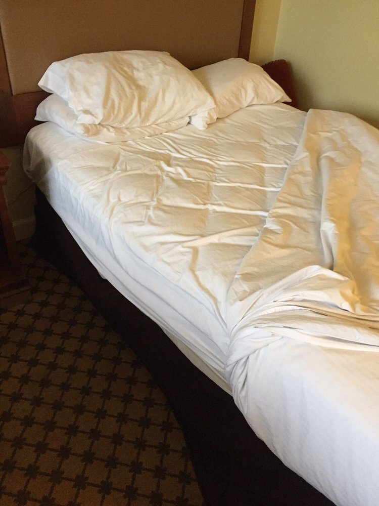 The Unfortunate Lopsided Mattress I Just Slept On Other Side Photo Of The Hotel At Auburn University And Dixon Conference Center Al