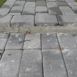 old stone paving and