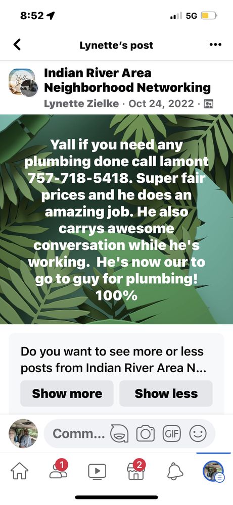 The Plumber Lamont