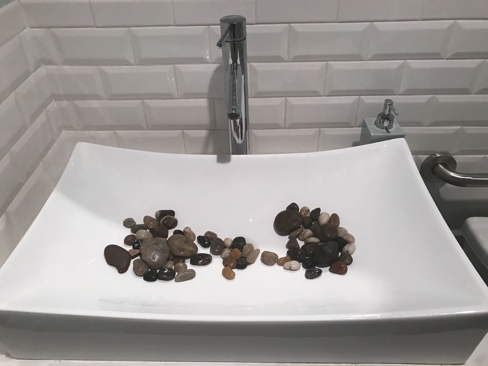 How Cute Rocks In Bathroom Sink Yelp Photo Of Cloud 9 Foot Spa Houston Tx United States How Cute