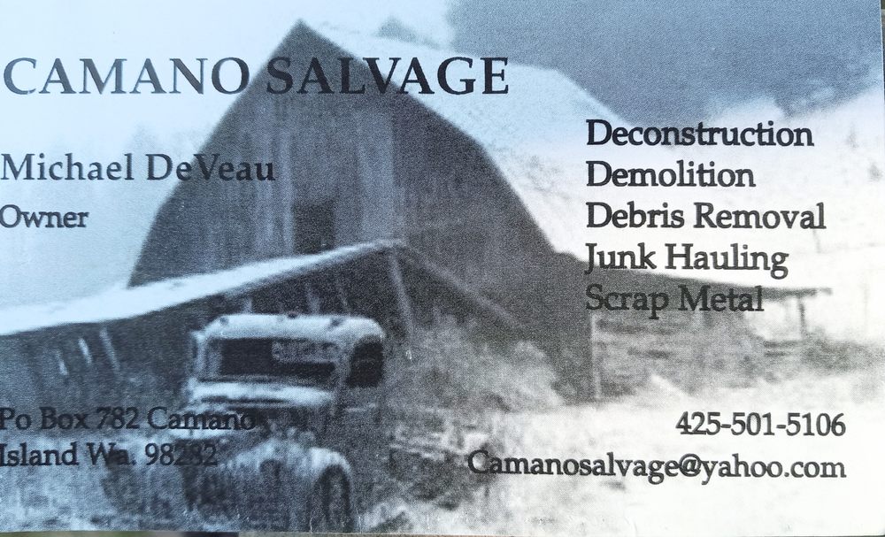 Camano Salvage Junk Removal