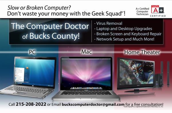 The Computer Doctor of Bucks County