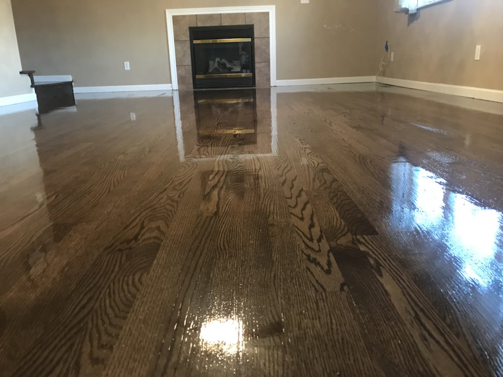 Jacobean Stain High Gloss Finish Yelp Photo Of Jds Flooring Saint Louis Mo United States Jacobean Stain