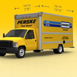 16 Foot Penske truck, side view - Yelp
