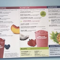 Work4 planet smoothie