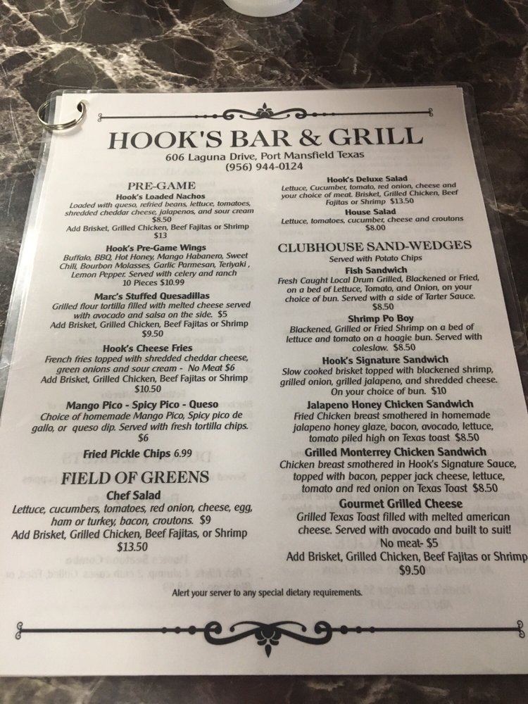 Hook's Bar & Grill