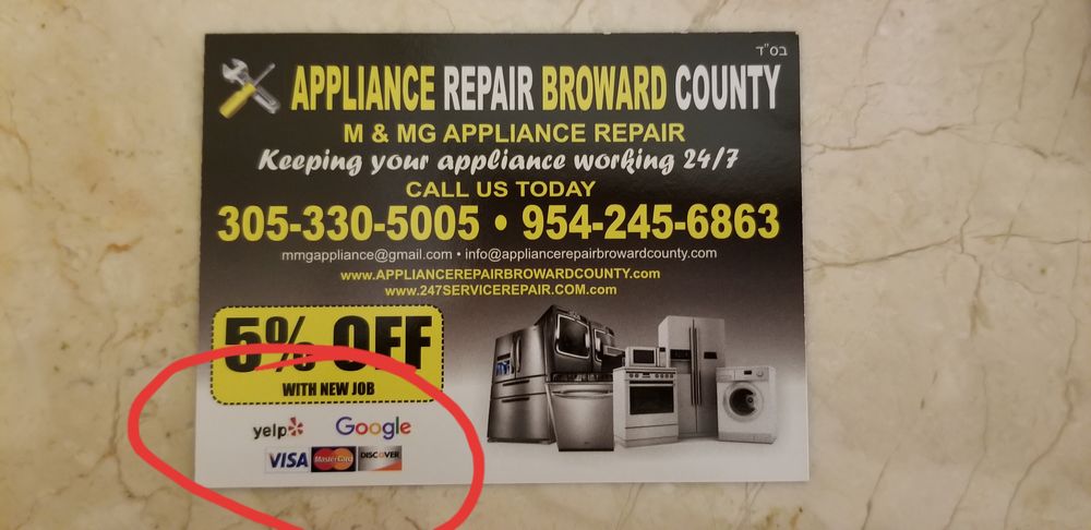 Appliance Repair Broward County