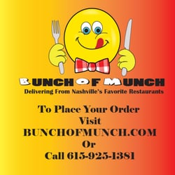Bunchofmunch Delivery Service Closed Caterers 8207 Sawyer Photo Of Bunchofmunch Delivery Service Nashville Tn United States