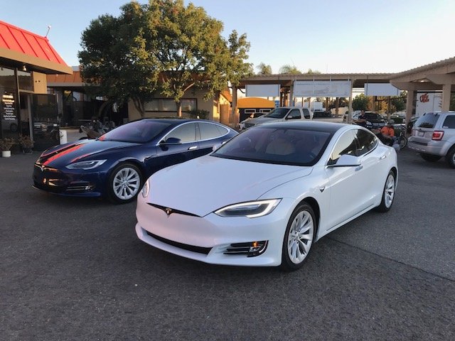 Two Tesla Model S With Top Of The Line Ceramic Tint Yelp Photo Of Mr Tint San Jose Ca United States