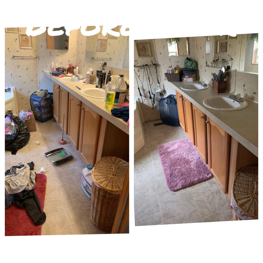 Three Ladies Cleaning