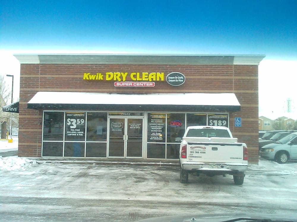 Kwik Dry Clean Super Center Dry Cleaning & Laundry 11652 W 64th Ave