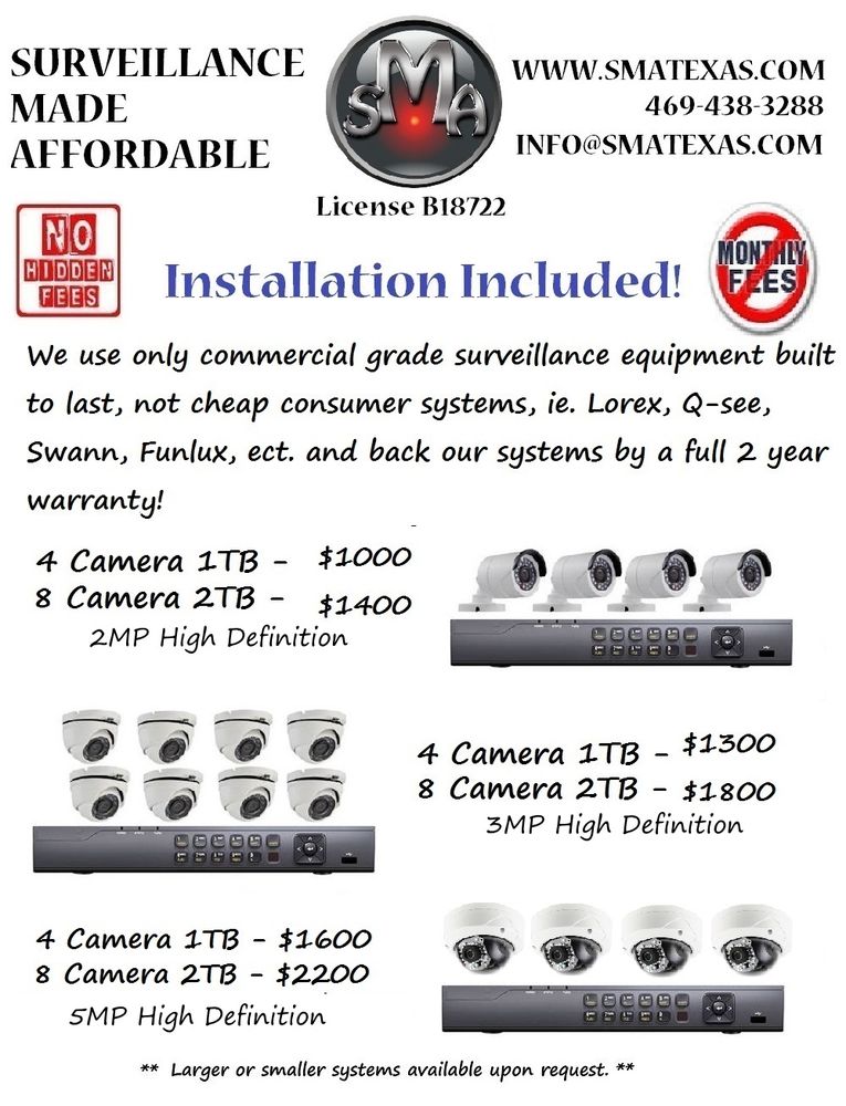 Surveillance Made Affordable