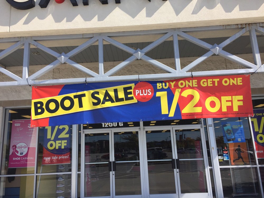 Shoe Carnival Shoe Stores 1250 Western Blvd, Jacksonville, NC