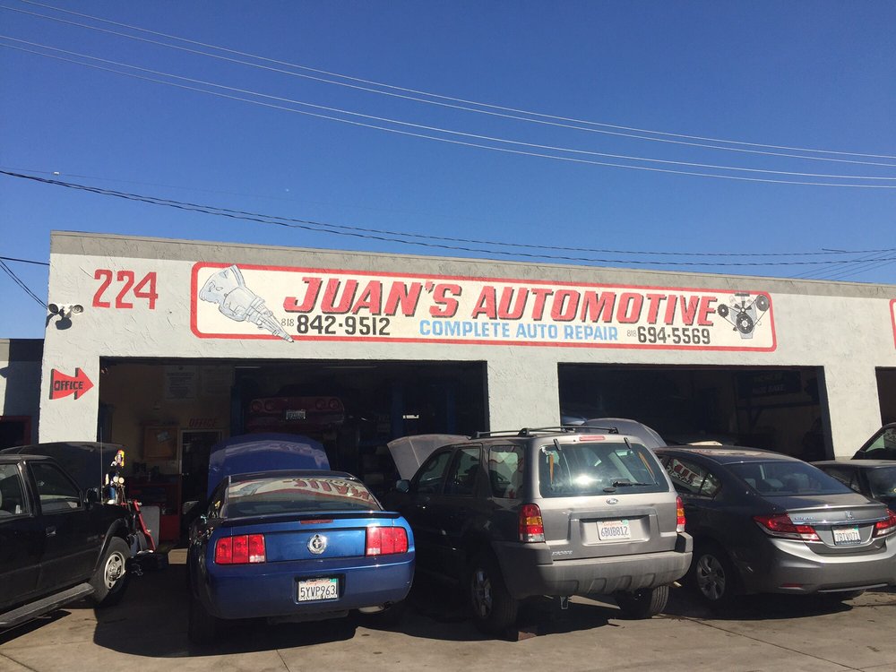 Juan Automotive Repair Auto Repair 224 N Victory Blvd, Burbank, CA