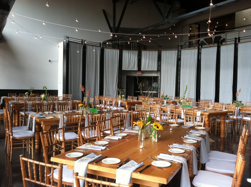 Farm Table Wedding With Natural Chiavari Chairs Bistro