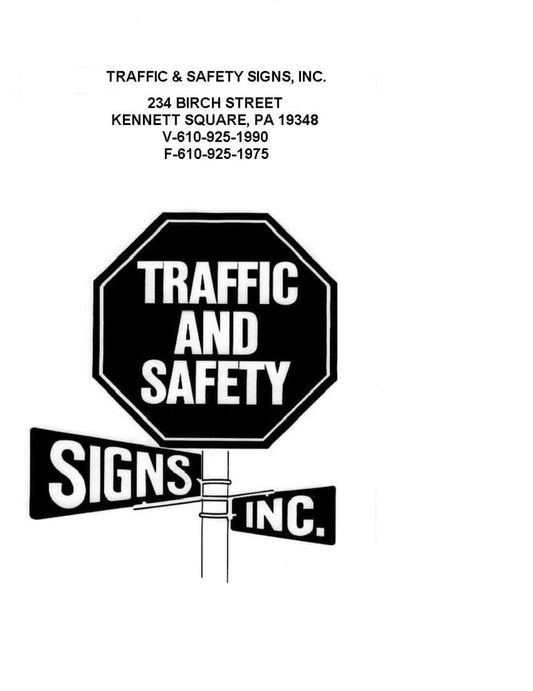 Traffic & Safety Signs Signmaking 703 Terminal Way, Square