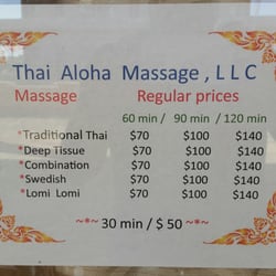 Thai Aloha Massage - 64 Reviews - Massage - 94-366 Pupupani St, Waipahu