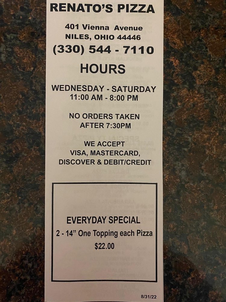 Renato's Pizza