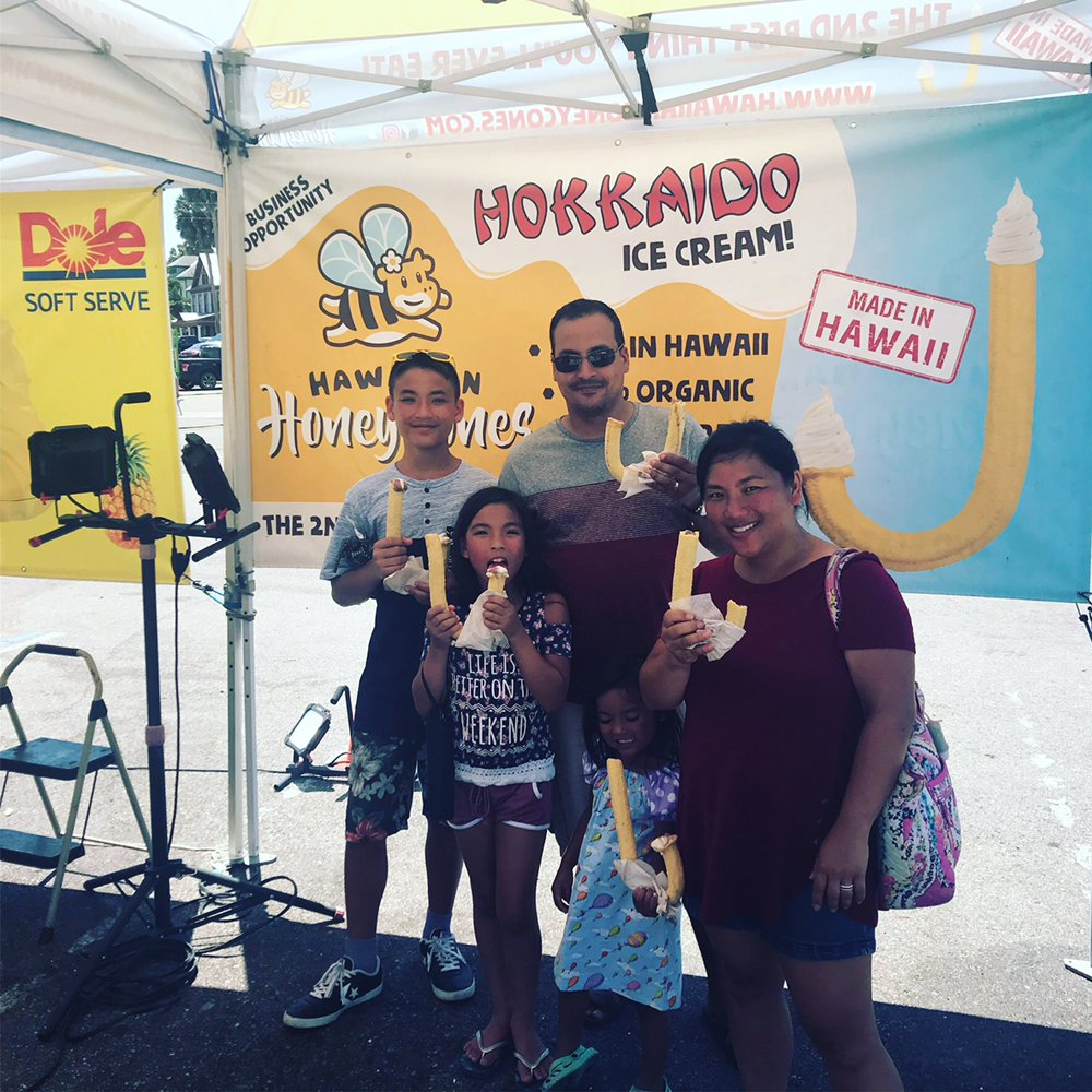 Hawaiian Honey Cones