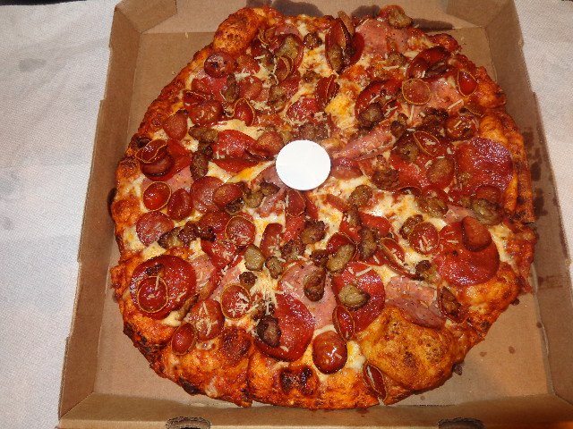 Large Double Pepperoni All Meat Marvel Promotional 20 70 Photo Of Round Table San Lorenzo Ca United States Large Double
