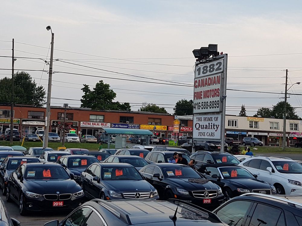 Canadian Fine Motors Car Dealers 1882 Lawrence Avenue E