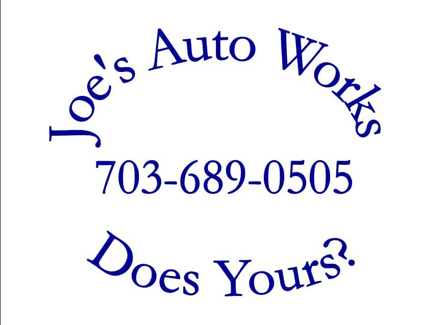 Joe's Auto Works, Inc.