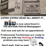B W Furnace Service 29 Reviews Heating Air Conditioning Hvac Photo Of B W Furnace Service Norwalk Ca United States