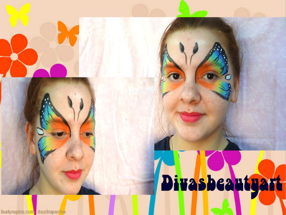 Diva Ruby Face Painting