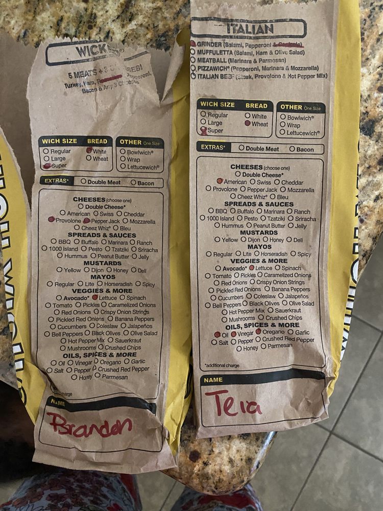 Which Wich Superior Sandwiches