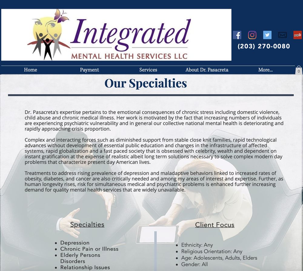 Integrated Mental Health Services