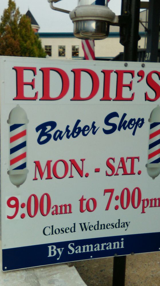 Eddie’s Barber Shop Barbers 21 Brandywine Ave, Downingtown, PA