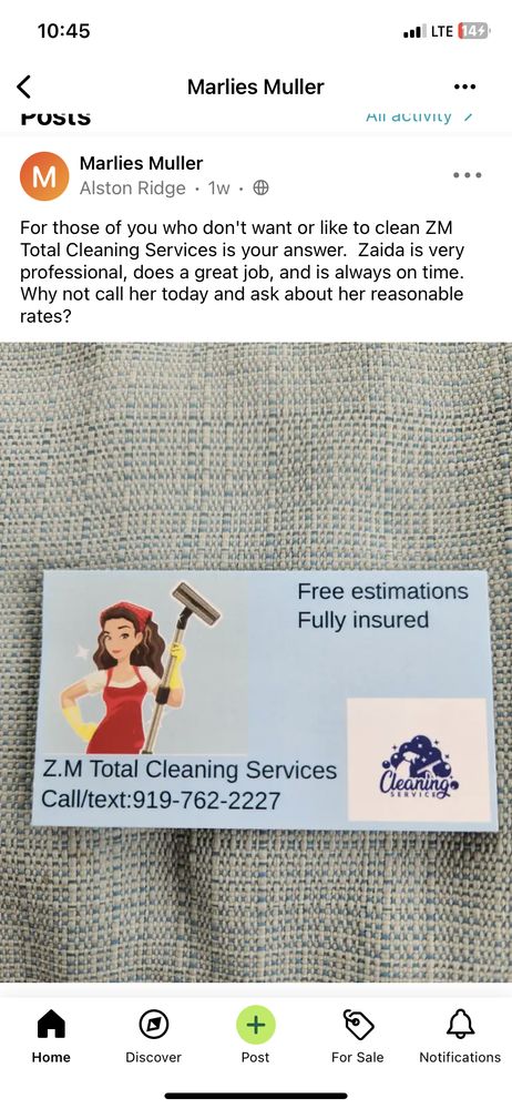 ZM Total Cleaning Services