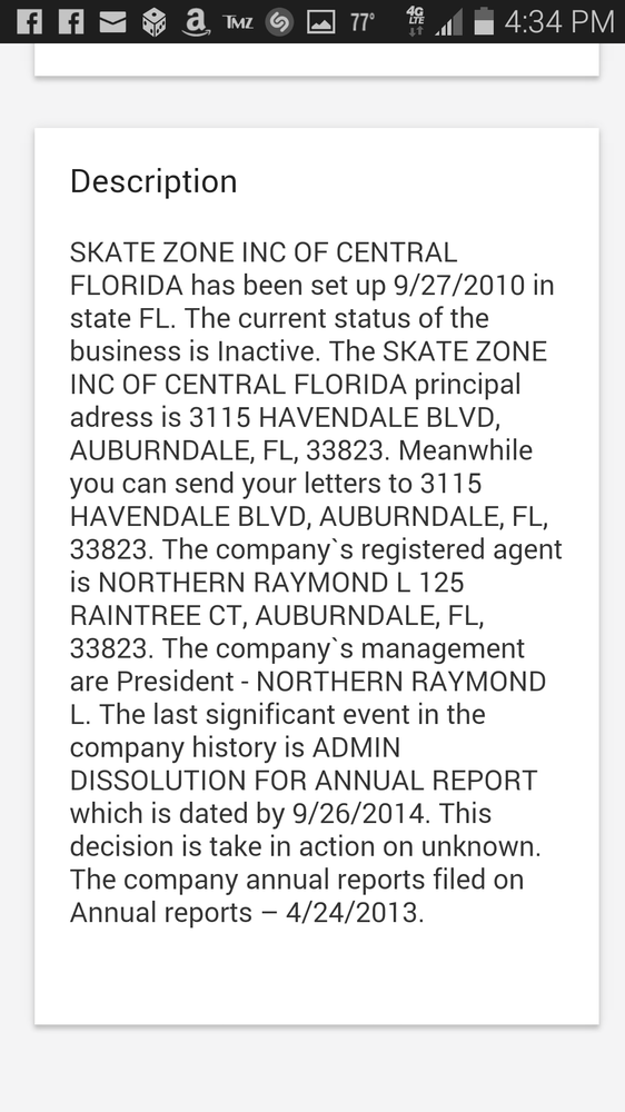 Skate zone 