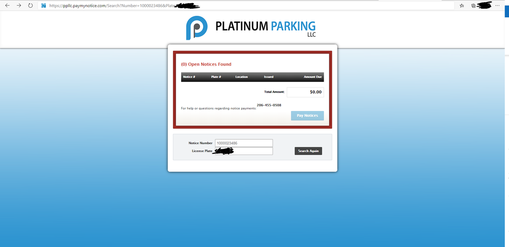 Platinum Parking