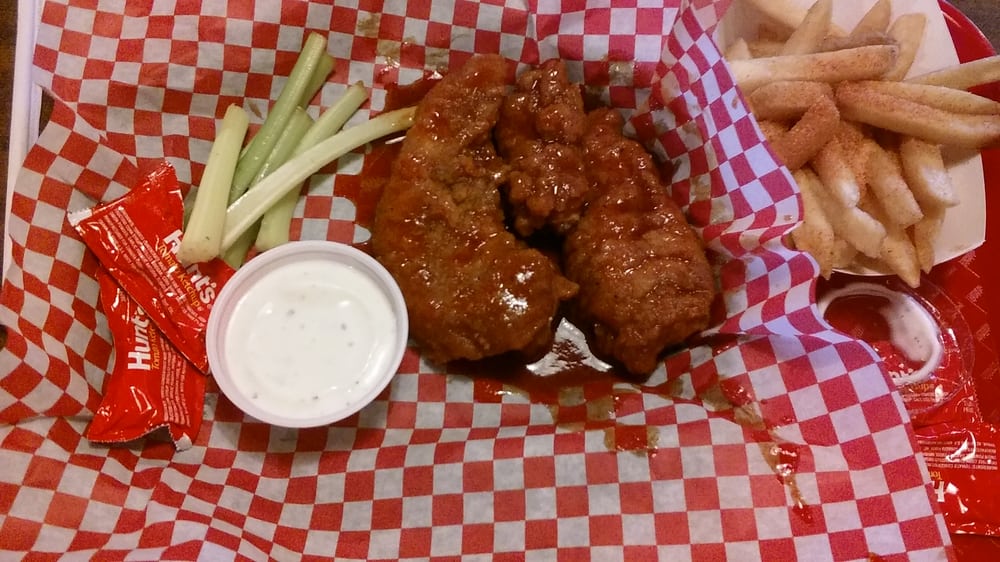 B J’s Buffalo Style Hot Wings & Things Chicken Wings 7825