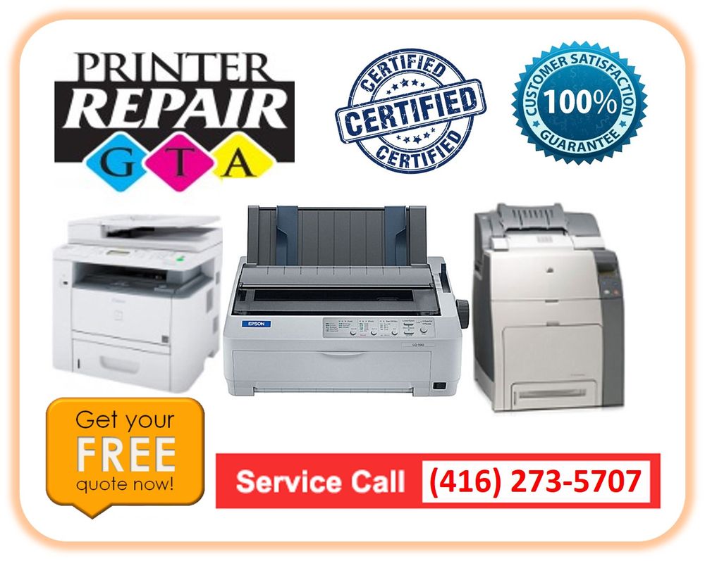 Photo of Printer Repair GTA - Mississauga, ON, Canada. Instant Dot-matrix