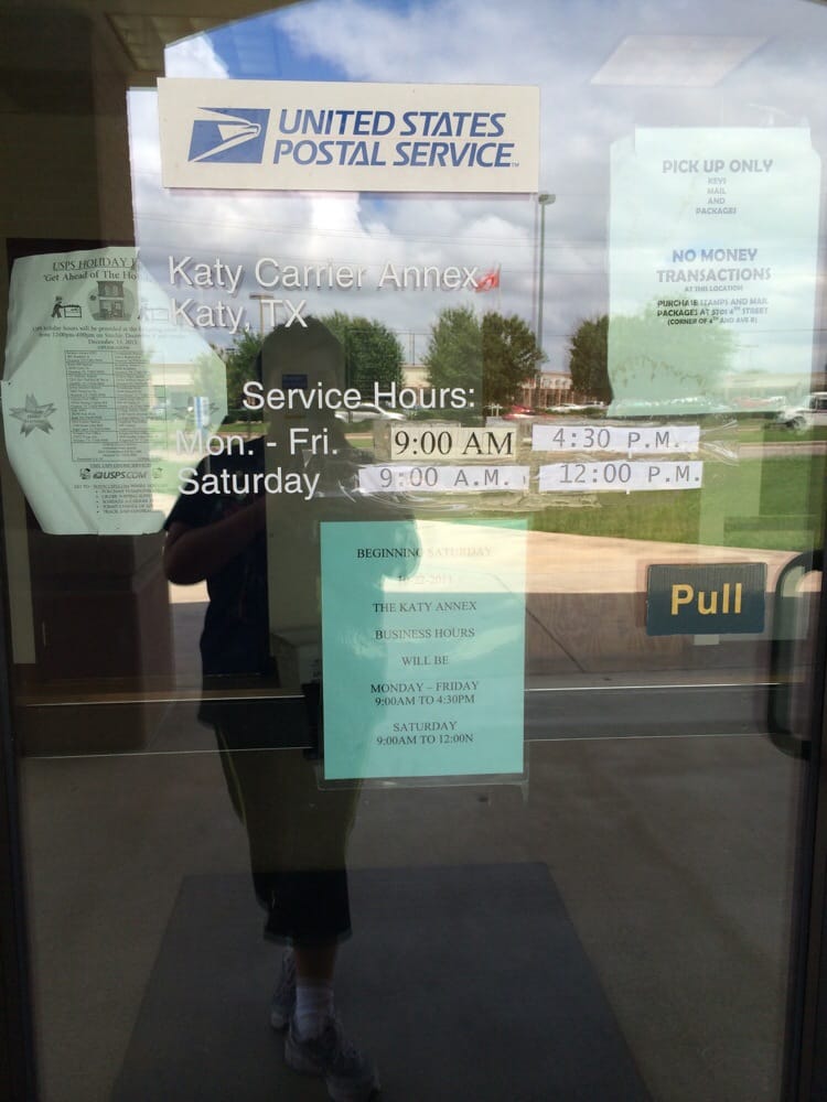 United States Postal Service Katy Carrier Annex 20 Reviews Post Offices 1331 Pin Oak Rd
