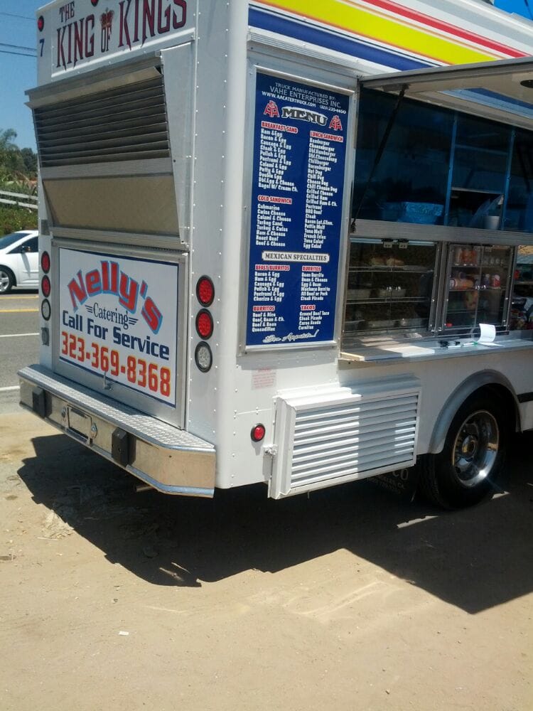 Point Dume White Lunch Truck