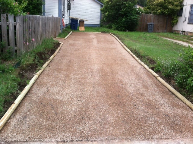 Installed A Small Crushed Granite Driveway For Customer In Austin Photo Of Asphalt Paving And Maintenance Leander Tx United States Installed A
