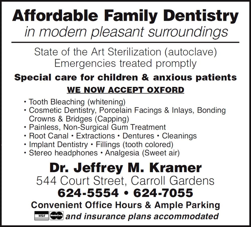 image of business Kramer Jeffrey, DMD