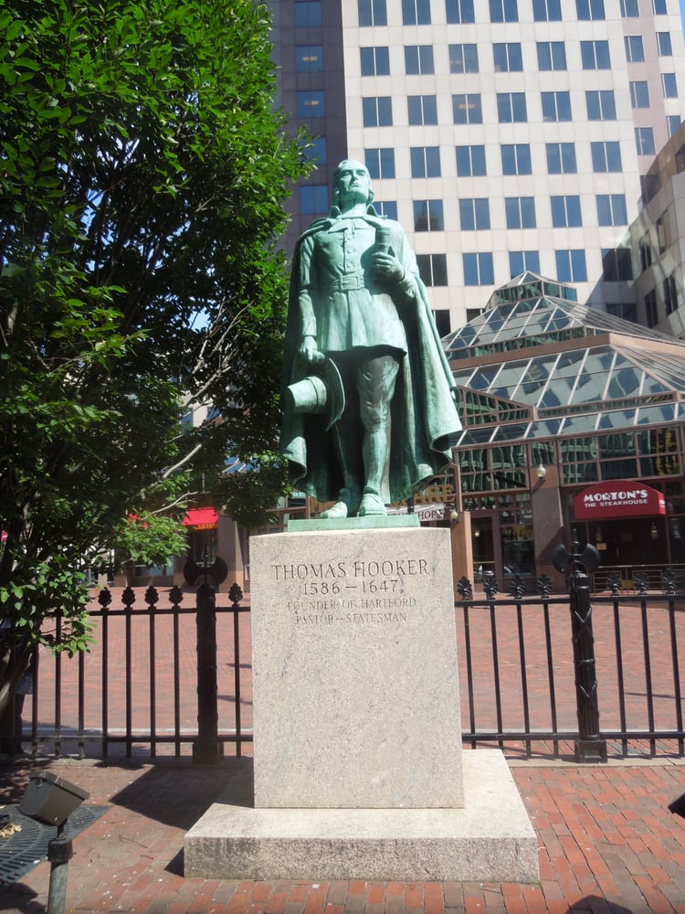 Thomas Hooker Statue - Landmarks & Historical Buildings ... Thomas Hooker Statue - Landmarks & Historical Buildings ...